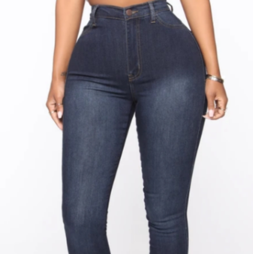 Fashion Nova 1X Classic High Waist Skinny …